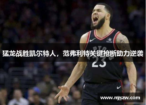 猛龙战胜凯尔特人，范弗利特关键抢断助力逆袭